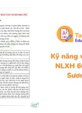Kỹ năng viết bài văn NLXH 600 chữ Cô Sương Mai